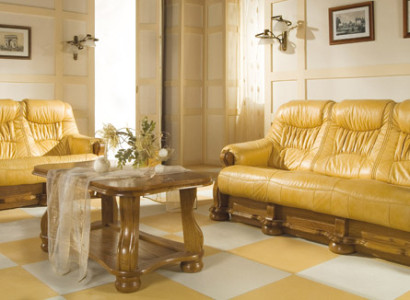 Sofagarnitur 3+1 Sitzer Klassischer Wohnlandschaft Sofas Couchen Polster